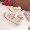 Sapatos de verão Beier em rede creme branco feminino, respiráveis, não abafam os pés, verão 2025, fundo grosso, maré branca B1635