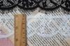 Tecido de Renda para Cílios de Alta Qualidade com 5,5cm de Largura Exportado de Um Lado DIY Decoração de Gola e Manga de Vestido de Noiva Acessórios de Vestuário