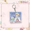 Llavero de Acrílico de Sailor Moon Tsukino Usagi de Dibujos Animados Lindo Colgante Creativo Accesorio de Llavero