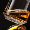 Lote de Fábrica Creativo Lujo Ligero Patrón de Diamante Vaso de Whisky Vaso de Vino Vaso de Cóctel Vidrio para Vino Tinto Bar Vaso de Vino