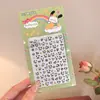 Nuevas Pegatinas para Uñas de Dibujos Animados de Kuromi para Bebés, Linda Decoración de Uñas Impermeable para Niñas Pequeñas, Pegatinas para Uñas para Niñas