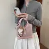 Bolsa nova temporada 2026 para mulheres, bolsa de ombro versátil estilo coreano, bolsa tiracolo, couro macio, grande capacidade, bolsa para o dia a dia
