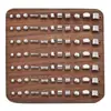Contas Espaçadoras de Aço Inoxidável, Contas com Furo Passante Não Desbotáveis, Material de Contas Soltas para DIY Colar Pulseira, Acessórios de Joias em Aço Titânio