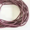 Tubo redondo de resina tira de taladro al por mayor de fábrica Taladro de agua de diamante cordón de zapato DIY Decoración de ropa tira de taladro de tubo cuerda de taladro