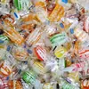 Bolas de Caramelo de Azúcar Tradicionales Antiguas del Noreste, Caramelos de Fruta con Forma de Gusano de Seda, Caramelos Duros Redondos Nostálgicos con Gajos de Naranja, 500g