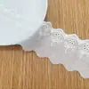 Encaje de algodón, accesorios para vestidos de novia y ropa infantil, accesorios para prendas bordados por computadora listos para usar, encaje, encaje de hilo de algodón