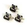 Interruptor de tato 4.5*4.5 Patch Plug-In Side Three-Pin Tact Switch Mobile Power Pequeno ventilador Switch