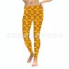 Leggings de primavera y otoño 2022 para mujer, pantalones de yoga con estampado digital 3D creativos de Halloween, leggings de una pieza