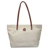 Bolso minimalista estilo japonés, nuevo bolso tote de nailon impermeable para mujer, versátil para el trabajo, ligero, se puede llevar en la mano o colgar al hombro.