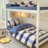2026 Nuevo Modelo Cama de Estudiante Algodón Puro Estampada Litera para Dormitorio de Estudiantes Juego de Tres o Cuatro Piezas