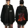 Sudadera con Cremallera Yungblud Black Heart Club para Hombre Sudadera con Cremallera Unisex Estilo Rock