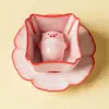 Taza de Té de Porcelana Ruyao para Beber Té con Grasa de Cerdo, Mascota de Té de Cerámica, Juego de Té Personal de Estilo Chino de Alta Gama, Taza de Degustación