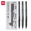 Pluma Deli Hw200 Recargable Delgada Caligrafía Grande (Negro)