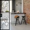 Pantalla de Acero Inoxidable de Lujo Ligero, Partición de Sala de Estar Estilo Nuevo Chino, Celosía Floral Simple Calada para Bloquear el Recibidor, Celosía Decorativa