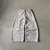 Novas calças casuais largas de moda estilo europeu e americano transfronteiriças, calças compridas da moda hip-hop street esportivo unissex