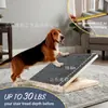 Escaleras para Mascotas de Madera Maciza Rampa Antideslizante Pasos para Cama de Perro Escalera para Perro Mayor Escalones de Madera Estructura de Escalada para Perro Mascota