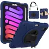 Capa Protetora para iPad Mini 6 para Uso Externo Aplicável em Fronteiras Rotação 360° Anti-Queda Capa de Silicone Capa Protetora Mini7