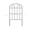 En stock Valla de Jardín de Hierro Forjado Transfronteriza de Amazon para Mascotas Patio Estante para Flores Demolición Valla de Arco Exterior Valla