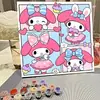 Pintura acrílica dibujos animados infantiles hecho a mano diy pintura al óleo digital pintura al óleo al por mayor verano graffiti decoración para colorear pintura para colgar