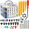 Caixa com 925 Peças de Clips para Carro Fixadores Universais para Carroceria Rebites Parafusos de Expansão para Para-lama 820 Peças