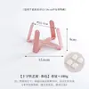 Soporte de Hierro para Comedero de Mascotas, Soporte de Hierro en Forma de Cruz, Soporte Integrado para Comedero de Mascotas, Soporte de Hierro Elevado que Protege el Cuello, Soporte Anti-Derrames para Comedero de Perros y Gatos