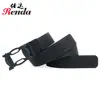 Cinturón de Lona con Hebilla Automática para Hombre Cinturón Tejido de Nylon Casual para Exteriores Cinturón de Negocios para Jóvenes Cinturón Versátil