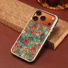 Funda Magnética Galvanizada con Estampado Denior Apple 18ProMax para iPhone17 Cubierta Protectora de Carga Inalámbrica 16