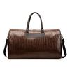 Bolsa de viaje portátil, impermeable, de PU, para hombre, para corta distancia, gran capacidad, ligera, suave, para deportes de gimnasio