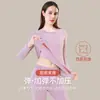 Ropa interior térmica de terciopelo volcánico súper gruesa para mujer, traje con forro de felpa, engrosada, interior y exterior del mismo color, calentadora, mallas largas de invierno