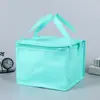 Bolsa Isotérmica para Pasteles en Stock, Gran Capacidad, Engrosada, Plegable, Papel de Aluminio, Bolsa Portátil para Llevar con Conservación del Frío