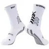 Meias de Futebol Masculinas de Cano Médio com Parte Inferior Felpuda, Antiderrapantes, Respiráveis, para Basquete, Badminton, Esportes, com Pontos de Aderência, Outdoor