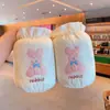Manga Infantil Média Inverno Resistente a Manchas Fofa Menina Jaqueta de Penas Manga Manga de Menino e Menina Cabeça Manga de Bebê