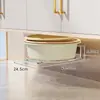 Estante de Almacenamiento para Lavabo de Baño, Organizador sin Taladro Debajo del Lavabo, Estante Multifuncional para Colgar Lavabos Debajo del Gabinete del Baño