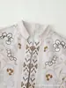 Comercio exterior transfronterizo ropa de mujer, nueva colección de otoño, estilo europeo y americano, chaqueta casual de moda con cuello alto, estampada con patrón, cepillada