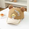 Nueva Gorra de Béisbol Infantil de Dibujos Animados de León Pequeño para Bebés de 2 a 6 Años, Estilo Coreano Linda Sombrilla, Gorra de Béisbol Ins