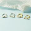 Pearl Ear Buckle Mulheres 2021 Nova moda moderna retrô high-end adequado para cabelos curtos simples elegante all-match brincos