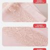 Ropa interior Xiangsherman para mujer color claro encaje versión grande suave modal respetuoso con la piel cómodo calzones de cintura alta