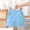 Shorts Jeans Infantil Novo Estilo de Verão com Estampa de Desenho para Meninos e Meninas, Estilo Coreano Casual e Versátil Shorts de Moda para Bebês