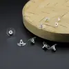 Accesorios para Joyería DIY Tapones de Plástico para Aretes Taponcitos de Silicona para Orejas Tapones para Aretes Discos de Goma Suave Tapones para Orejas Tapones para Aretes