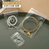 Caixa de Joias Antioxidação Sacos de Vedação para Brincos Colares Joias Bolsa de Armazenamento para Brincos Pulseiras Caixa de Armazenamento Transparente para Joias