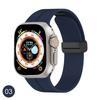 Correa de silicona con hebilla plegable magnética para Apple Watch