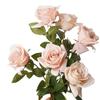 Alta Qualidade Cor de Outono Sensação Hidratante Rosa Corolla Novos Adereços de Fotografia Mesa de Jantar Decoração de Casa Interna Enfeites