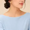Venta al por mayor de joyas transfronterizas europeas y americanas, collar hecho a mano con lentejuelas de cobre que combinan con todo, collar de clavícula de moda para mujer, collar