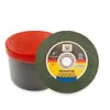 Disco de corte de metal para esmerilhadeira angular 105x1.2x16 aço inoxidável disco de lixa película de polimento malha dupla afiada folha de resina