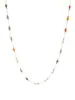 Atacado de Joias Aço Inoxidável Pedra Natural Tornozeleira Colar Dourado Acessórios Personalizados Femininos Moda Casual