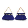 Pendientes de Aro Metálico con Borla de Abanico de Colores Accesorios para el Cabello Accesorios Colgantes Hechos a Mano DIY Colgante para Llave Colgante Pequeño