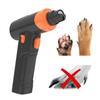 Luz LED tipo pistola eléctrica para limar uñas de perro grande instrumento para limar y recortar uñas de perro teddy cuchillo para pulir uñas de perro silencioso
