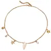 Nz3151 Colgante de Concha Bohemio Europeo y Americano Transfronterizo Collar para Mujer Temporada de Viajes a la Playa Estrella de Mar Joyería para Mujer