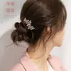Grampo de Cabelo Borboleta Headwear Coreia do Sul Luxo Leve Acessórios de Cabelo Feminino Meio Cabelo Lateral Traseira Cabelo Topo Presilha