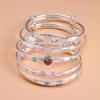 Pulsera infantil plata pura 9999 plata de ley Pulsera infantil nicho maciza alta calidad mediana niños Niños Niñas pulsera para bebé